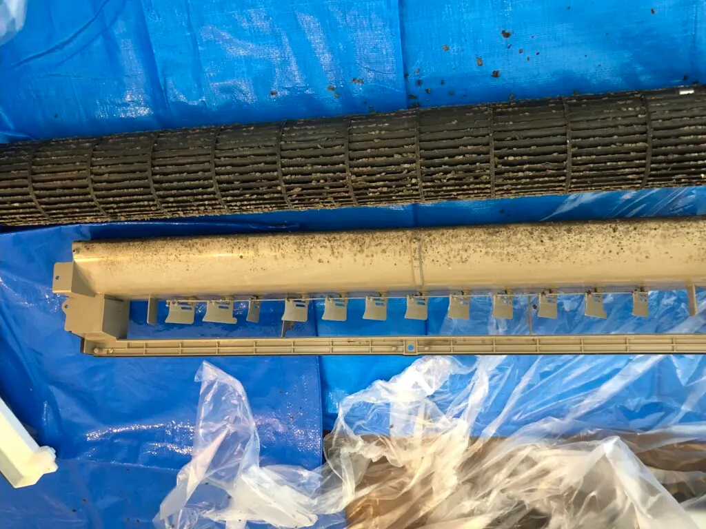 完全分解で外したパーツ
