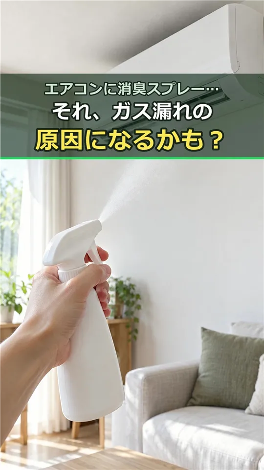 動画：エアコンのガス漏れ、銅管の蟻の巣状腐食（タップで再生）